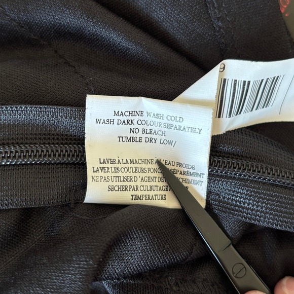 Urban Behavior Y2K Babydoll Halter Top Dark Romantic Whimsigoth Black Women's S - Picture 9 of 12